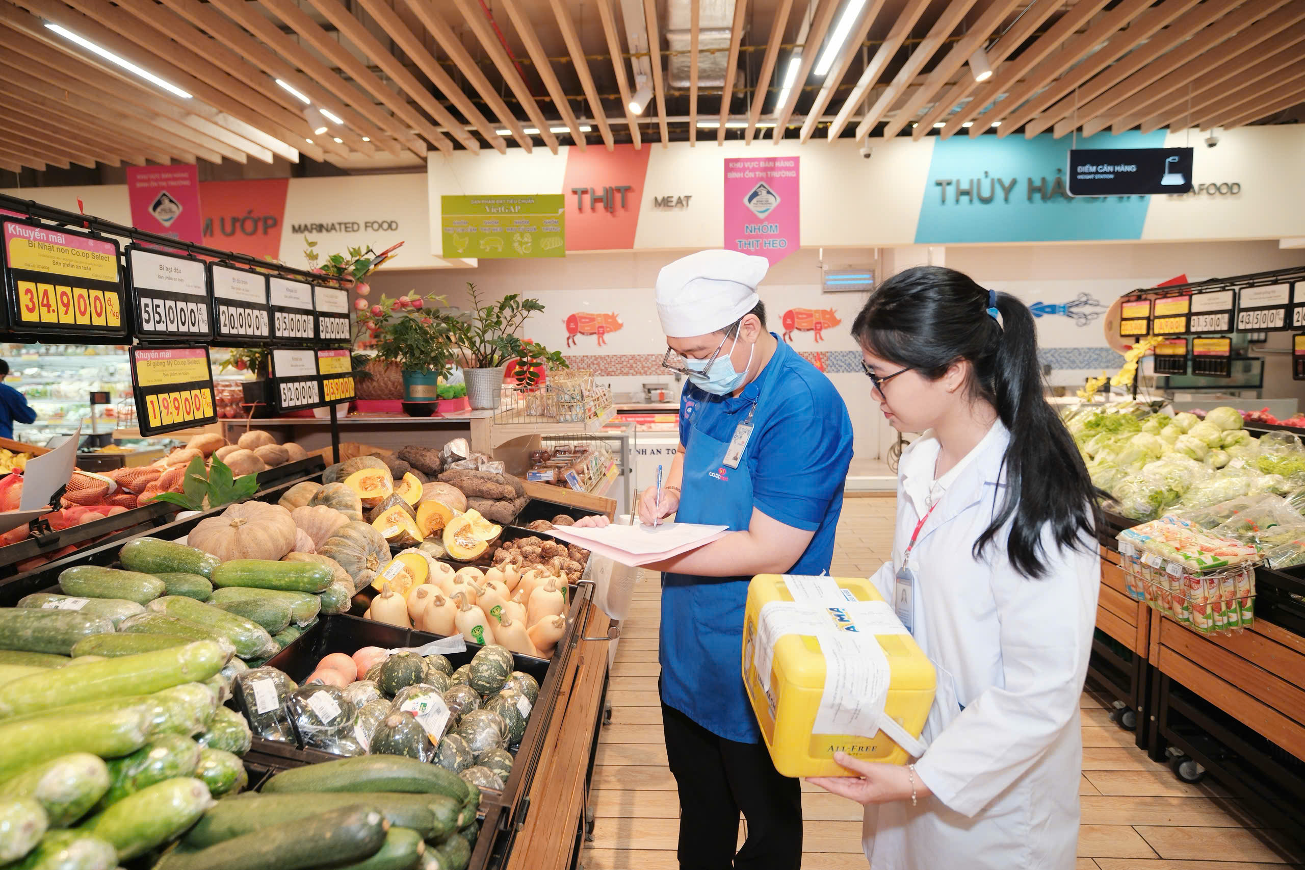 Saigon Co.op chú trọng kiểm soát chất lượng trong từng khâu, từ sản xuất, thu hoạch đến phân phối.